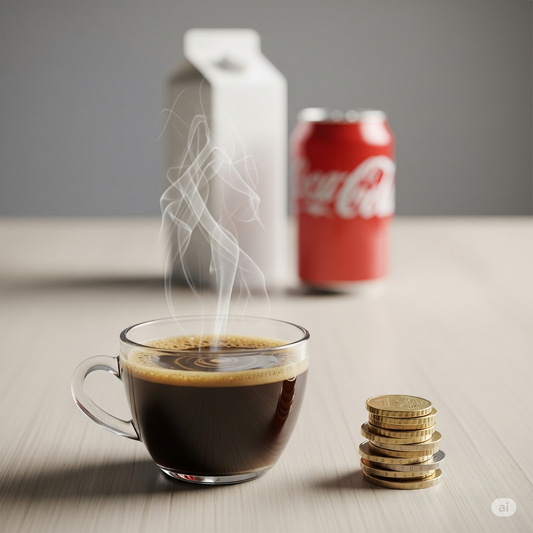 Är kaffe dyrt? Priset på en kopp är kanske inte vad du tror