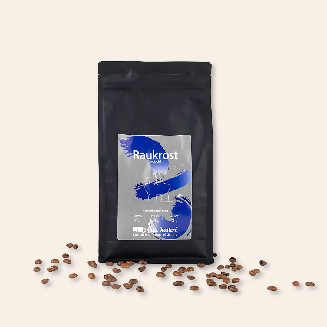Raukrost espresso, ekologisk