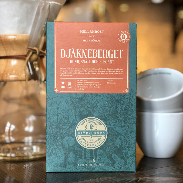 Djäkneberget kaffe bönor Björklunds