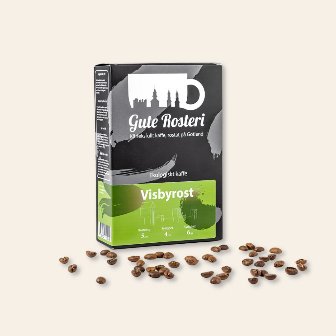 Visbyrost Hållbara kaffebönor från Gotland